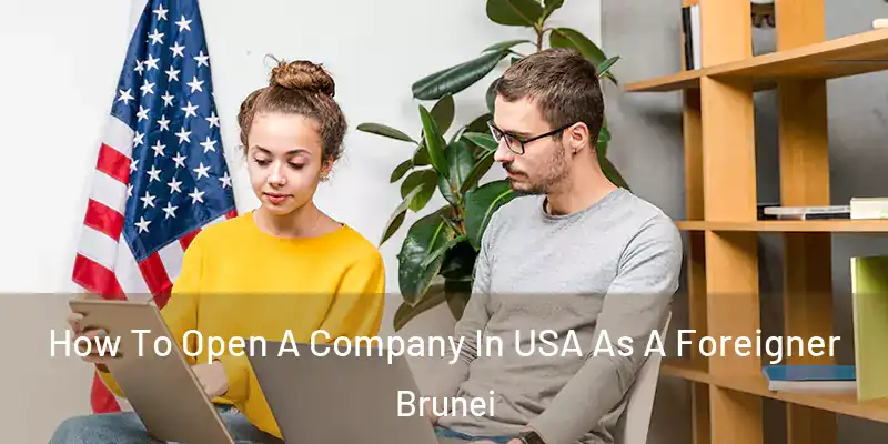 How To Open A Company In USA As A Foreigner Brunei